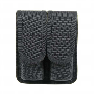 Blackhawk 44A001BK Double Mag Pouch Double Row 9mm Luger/40 S&W Black Cordura Nylon