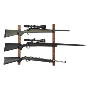 ALLEN 5656 GUN COLLECTOR 3 PLACE, WOOD W/METAL