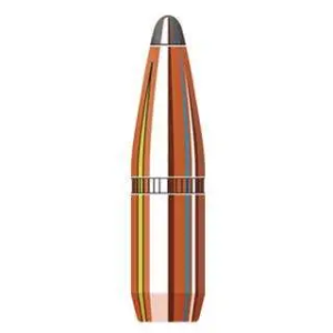 Hornady 2552 InterLock  25 Caliber .257 117 GR Boat Tail Spire Point 100 Per Box