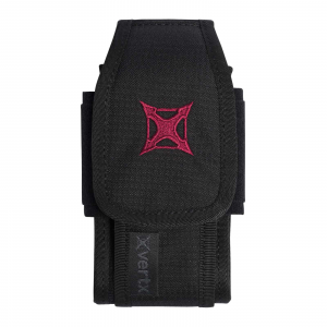 Vertx VTX5140BK Phone/Multi-Tool Pouch  7 H x 4 W x 2 D Black Cordura w/Velcro Closing