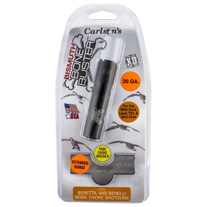 Carlson's Choke Tubes 09215 Bismuth Bone Buster Benelli/Beretta 20 Gauge Extended Range 17-4 Stainless Steel