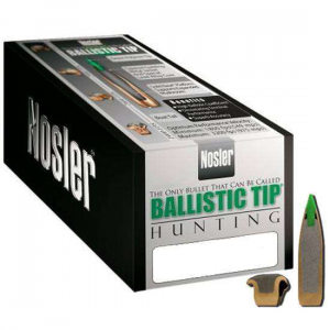 Nosler 30165 Ballistic Tip Hunting 30 Caliber .308 165 GR Spitzer 50 Per Box