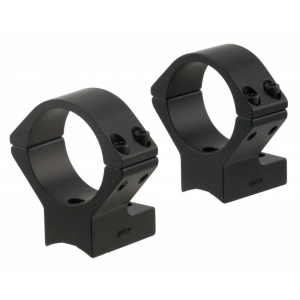 Talley 930711 Light Weight Ring/Base Combo Low 2-Piece Base/Rings For Browning BAR/BPR/BLR Black Matte Anodized Finish 1 Diameter