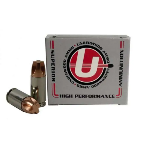 UNDERWOOD XTREME PENETRATOR 9MM LUGER +P+ AMMO 20rd BOX
