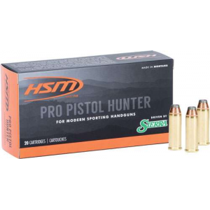 HSM 45c9n20 Pro Pistol 45 Colt (lc) 300 Gr Jacketed Soft Point 20 Bx/ 20 Cs