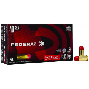 Federal Syntech Action Total Jacket Flat Nose TSJFN Ammo