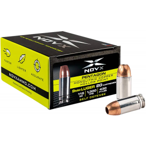 NovX Pentagon Luger CHP Ammo