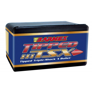 Barnes Bullets 30187 Tipped TSX  22 Caliber .224 55 GR TTSX Boat Tail 50 Per Box