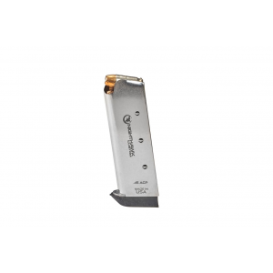Nighthawk Custom 1911 Officer .45 ACP 7 Round Stainless Steel Magazine W/Base Pad
