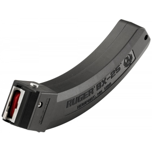 Ruger BX-25 22LR 25 Round Black Polymer Magazine
