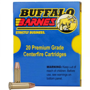 Buffalo Bore Ammunition 23D/20 Standard Pressure Lead-Free 40 S&W 125 gr Barnes TAC-XP Lead Free 20 Bx/ 12 Cs