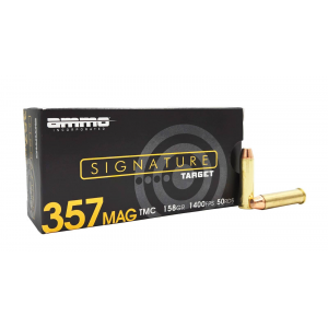 AMMO Inc Signature 357 Mag 158 Gr Tmc Ammunition 50rds