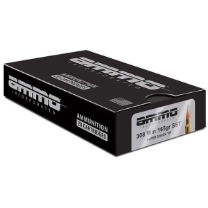 AMMO INC SIGNATURE 308 WIN 165GR SST SUPER SHOCK TIP AMMUNITION 20rd BOX