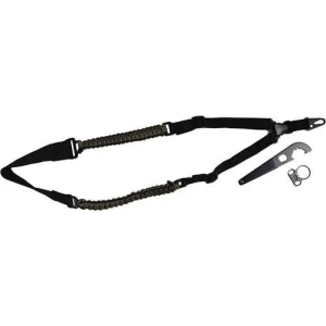 TOC TACTICAL PARACORD SLING w/ ADAPTER & WRENCH SINGLE PT