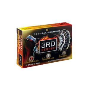 FEDERAL Ptdx157567 Premium 3rd Degree 12 Gauge 3 1 3/4 Oz 5,6,7 Shot 5 Bx/ 10 Cs