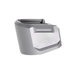 Tyrant CNC TDECHEMAGEX17GREY  Magazine Extension 9mm Fits Springfield Echelon 5rd Grey Aluminum