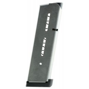 Wilson Combat 1911 Full Size .45 ACP 8 Round Standard Base Pad Stainless Magazine