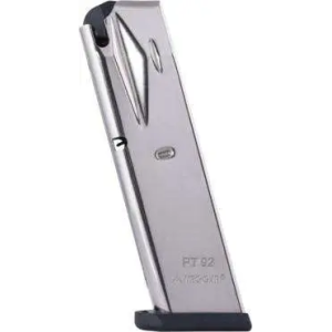 MEC-GAR MAGAZINE TAURUS PT92 9MM LUGER 10-ROUNDS NICKEL