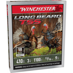 Winchester Ammo LBTSS4139 Long Beard TSS 410 Bore 3 13/16oz Tungsten #9 5rds