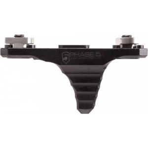 PHASE 5 WEAPON SYSTEMS MHSMLOKBL M-Lok Mini Hand Stop Black Anodized 6061-T6 Aluminum