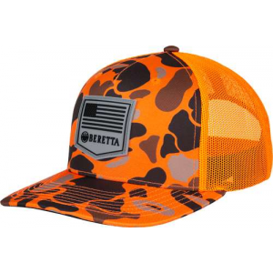 BERETTA CAP PM TRUCKER R 112 RUBBER PATCH BLAZE DUCK CAMO