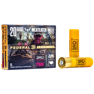 FEDERAL Ptdx258567 Premium 3rd Degree 20 Gauge 3 1 7/16 Oz 5,6,7 Shot 5 Bx/ 10 Cs
