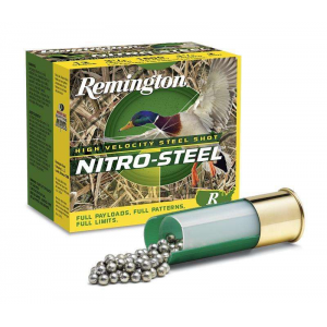 REMINGTON Ammunition Ns12m4 Nitro Steel 12 Gauge 3 1 1/4 Oz 4 Shot 25 Bx/ 10 Cs