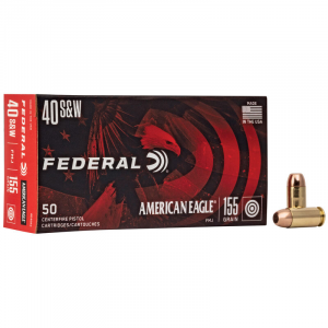 Federal American Eagle Flat Nose FMJ Ammo