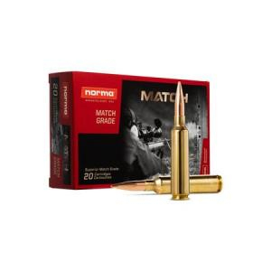 NORMA 6.5 Creedmoor 143 Gr Bthp Golden Target Match Centerfire Rifle Ammunition 20rd Box