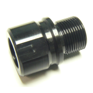 CNC Warrior 1/2x28 to 5/8x24 9mm Adapter