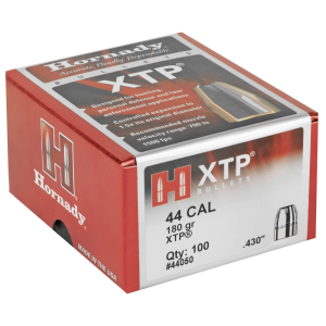 Hornady 44050 XTP  44 Cal .430 180 gr Hollow Point (HP) 100 Per Box