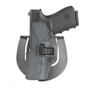 Blackhawk 413502BKR Serpa Sportster Gray Polymer OWB Fits Glock 19,23,32,36 Right Hand