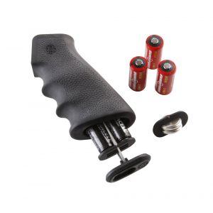 Hogue 15010 OverMolded  Grip with Storage Compartment AR-15, M16 Black Cobblestone Rubber