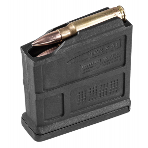 Magpul MAG549-BLK PMAG 7.62x51/308Win/7mm-08 Rem/6.5mm Crdmr/260 Rem/243 Win 5rd Black Detachable