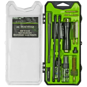 Breakthrough Clean Technologies Vision Series Rifle Cleaning Kit, AR-10 & 30 Caliber, Multi-Color