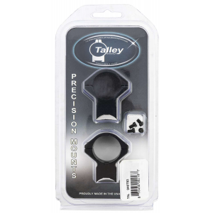 Talley 940793 Scope Ring Set For Rifle Savage 93R/B.Mag/Mark II Medium 1 Tube Black Anodized Aluminum