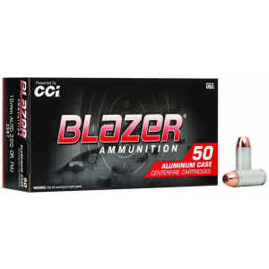 CCI 3597 Blazer 10mm Auto 200 Gr Total Metal Jacket (tmj) 50 Bx/ 20 Cs