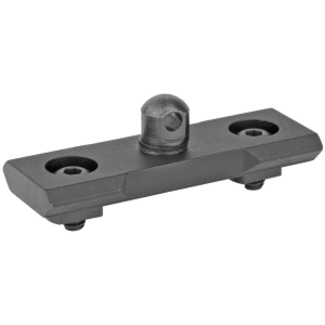 Grovtec US Inc GTSW240 Bipod Stud Mount M-LOK Black Steel