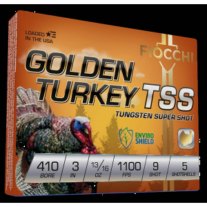 Fiocchi Golden Turkey TSS 410 Gauge 3 13/16 oz #9 5rds