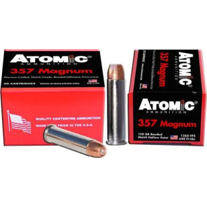 ATOMIC AMMO .357 MAGNUM 158GR. BONDED JHP 20-PACK