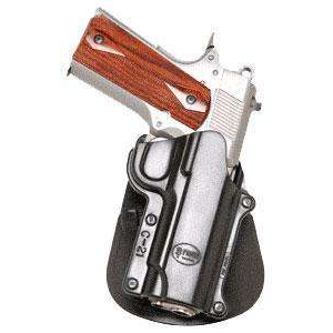 Fobus C21 Standard  Belt Paddle 1911 Style, No Rail Plastic Black