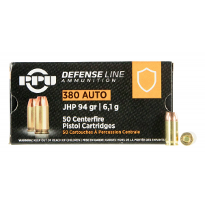 PPU Defense JHP Ammo