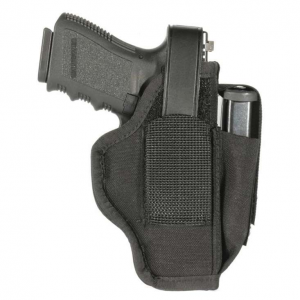 Blackhawk 40AM01BK Multi-Use with Mag Pouch OWB 3-4 Med Auto Nylon Black