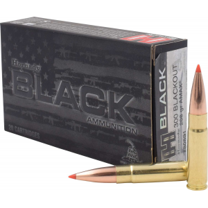 HORNADY 80891 Black 300 Blackout 208 Gr A-max 20 Bx/ 10 Cs