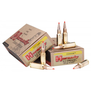 HORNADY 8152 Custom 6.5 Grendel 123 Gr Sst 20 Bx/ 10 Cs