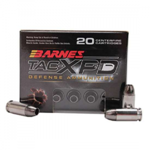 BARNES Bullets 21555 Tac-xpd 45 Acp +p 185 Gr BARNES Tac-xp Lead Free 20 Bx/ 10 Cs