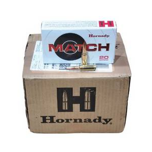 HORNADY 81608 Match 6mm Arc 108 Gr Extremely Low Drag-match Rifle Ammunition 200rd Case