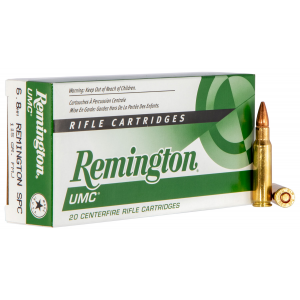 Remington Ammunition L68R2 UMC 6.8 SPC 115 gr Full Metal Jacket (FMJ) 20 Bx/ 10 Cs