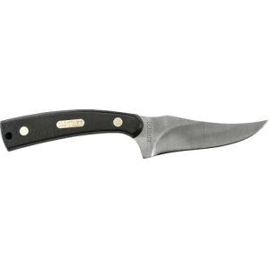 Old Timer Old Timer 152OT Old Timer Sharpfinger 3.30 Clip Point Skinner Plain 7Cr17 High Carbon SS Black Sawcut Handle Slabs Handle Fixed - $19.31 at BattleHawk Armory