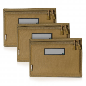 Savior Equipment Pistol Sleeve For Specialist Range Bag- 3 Pack- Dark FDE